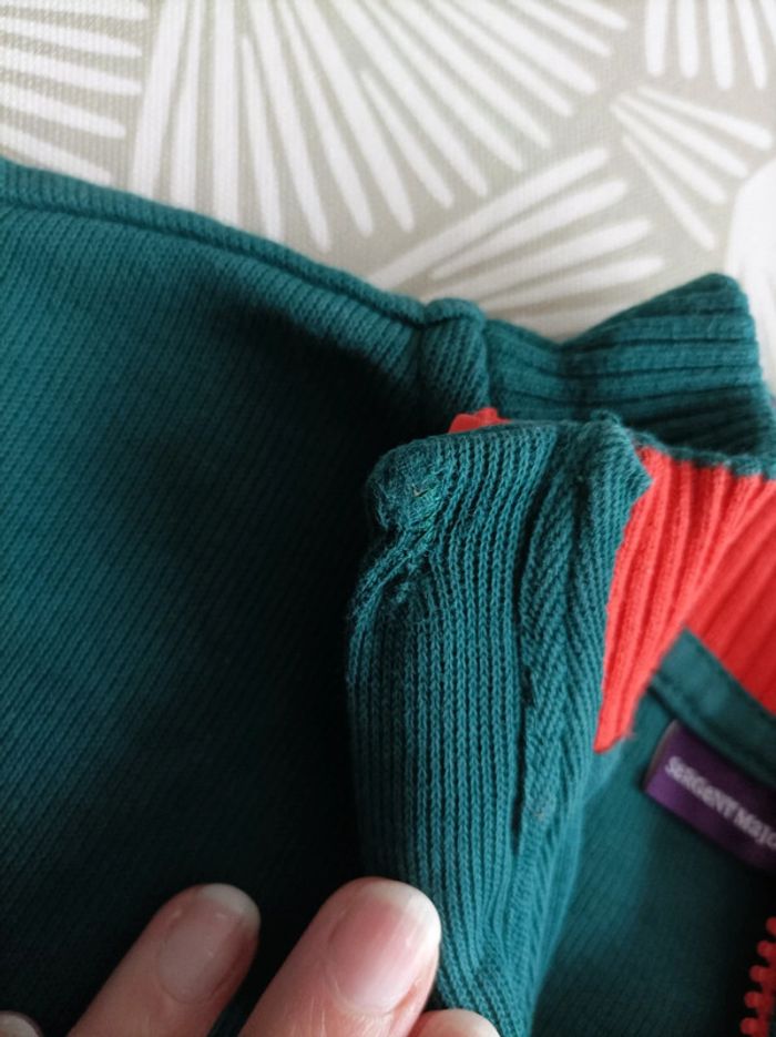 Pull col zippé sergent major 10 ans dino - photo numéro 6