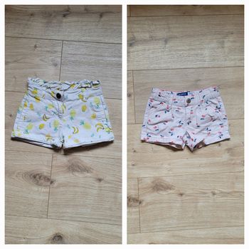 Lot shorts fille