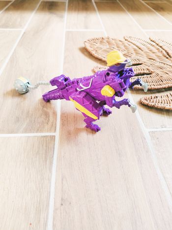 🙅 Power rangers dino charge gros zord dinosaure Pachy zord violet marque bandai