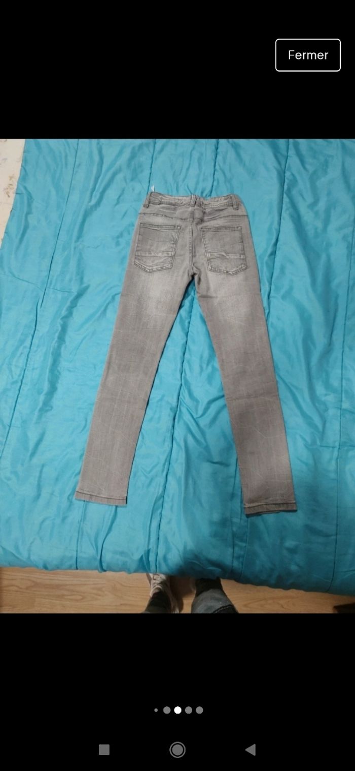 Jeans slim garçon taille 158 - photo numéro 5