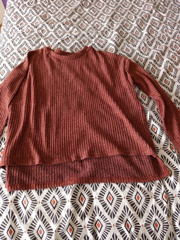Pull côtelé