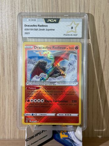 Dracaufeu radieux 020/159 -EB12.5/05 Zenith Suprême PCA 9