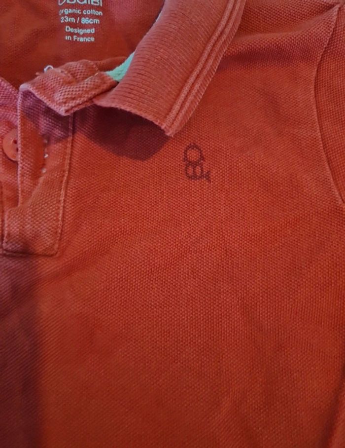 Polo rouge obaibi - photo numéro 2