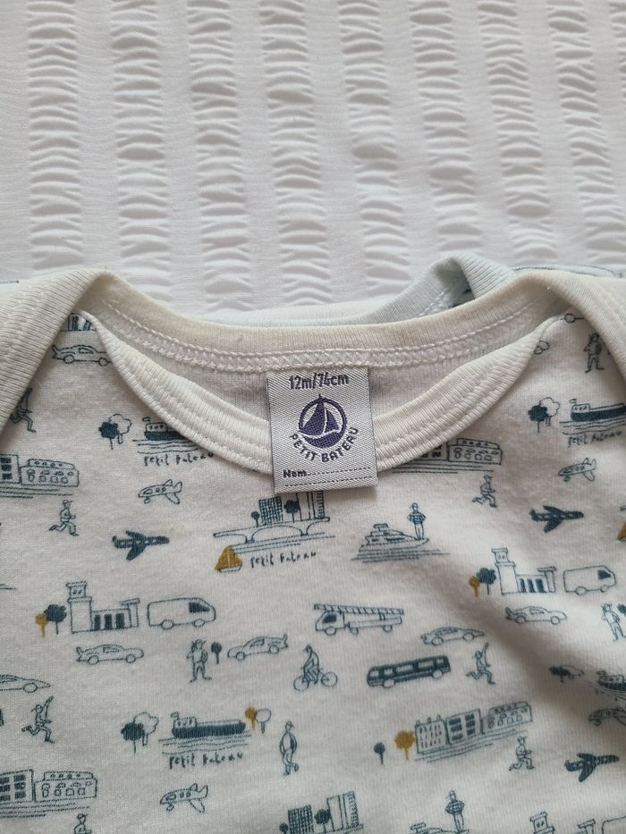 Lot body manche courte 12 mois - photo numéro 8