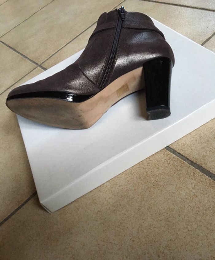 Bottines à talon pointure 38 - photo numéro 3