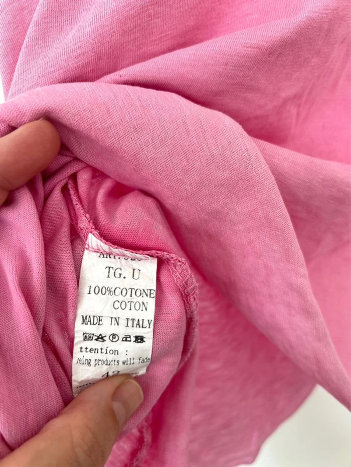 T-shirt long rose - photo numéro 5