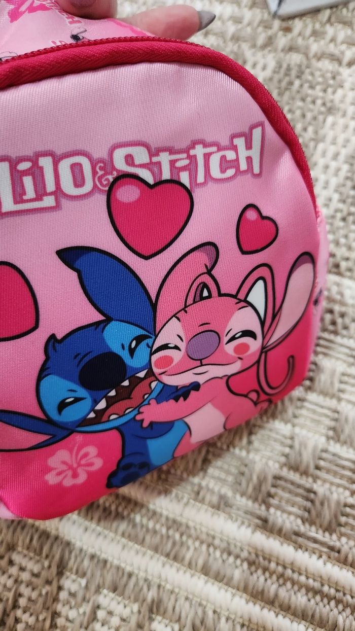 Sac Bandoulière Rose Stitch - photo numéro 7