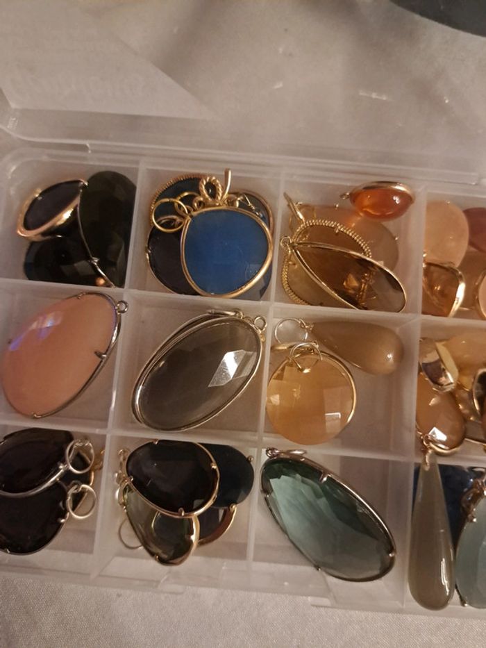 Lot de pendentifs chic multicolore - photo numéro 8