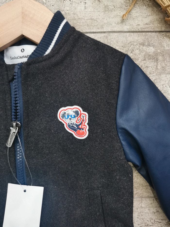 🌺Très Veste Lulu Castagnette 12 mois bombers - photo numéro 5