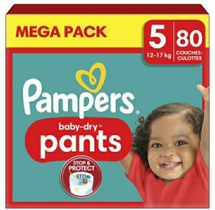 Mega pack pampers pants 5 Pampers 24 mois Beebs