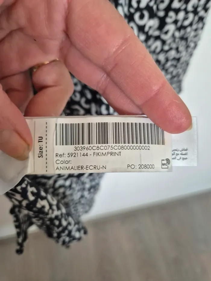 Veste fluide Bréal taille unique - photo numéro 3