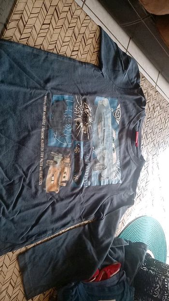 Tee-shirt garçon manches longues cars