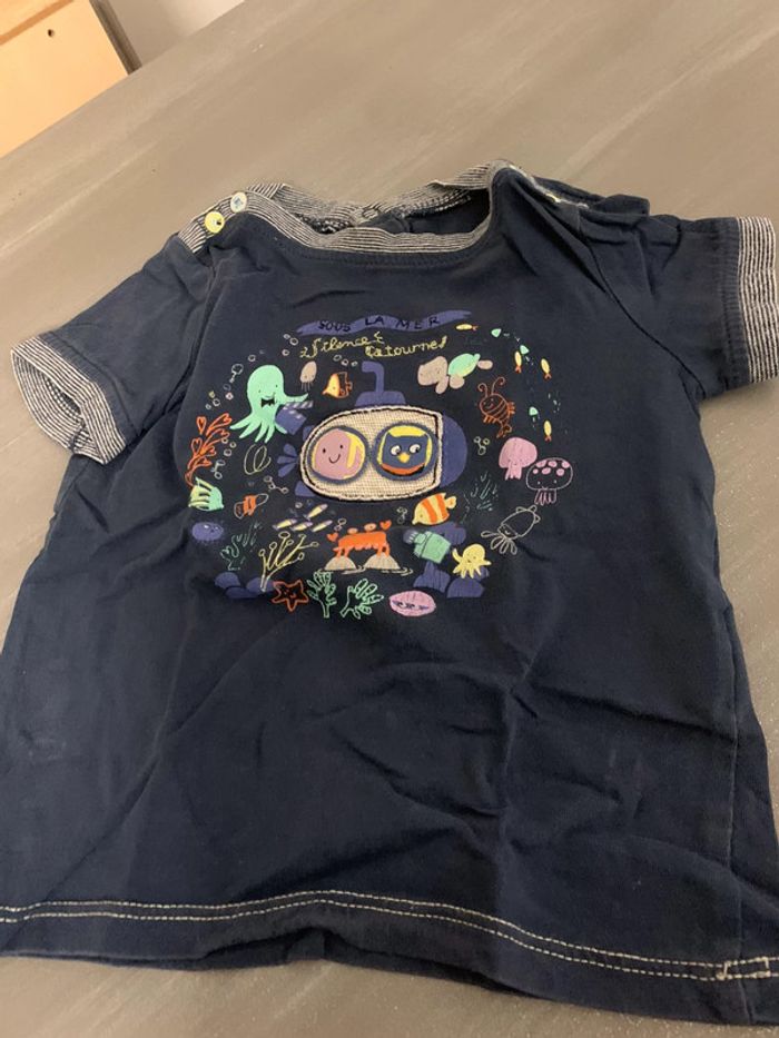 Tee shirt manches courtes