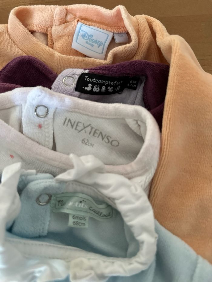 Lot pyjamas 6 mois - photo numéro 3