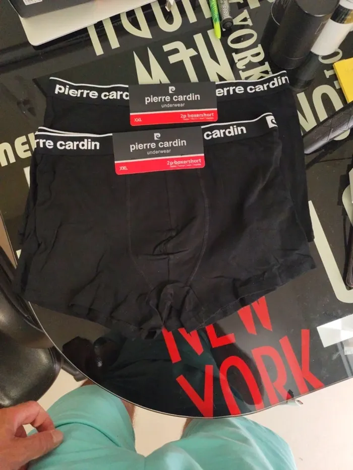 Lots de 2 boxers pierre cardin