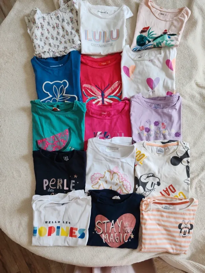 Lot de 15 t-shirts
