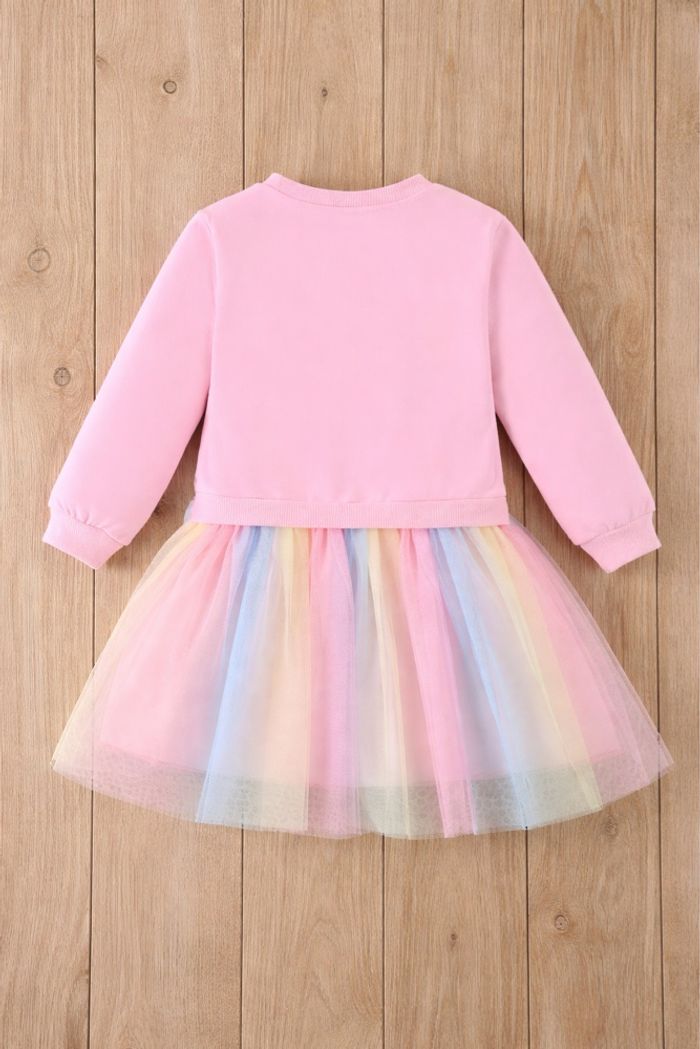 Robe licorne manche longue - photo numéro 2