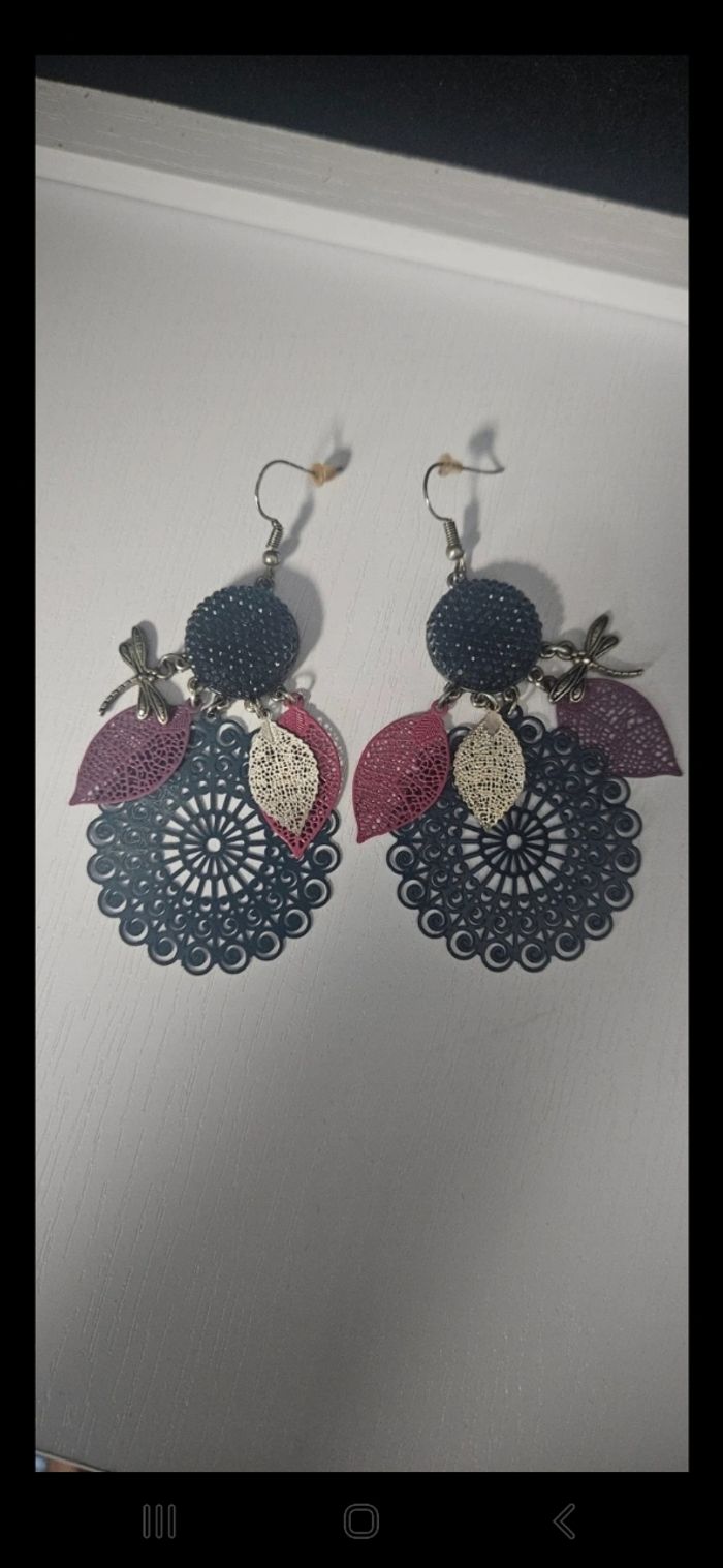 Paire de boucles d'oreilles