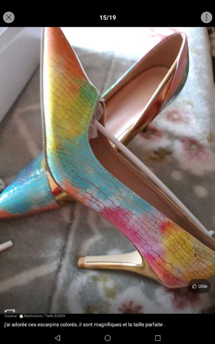 Escarpin super classe neuf - photo numéro 3