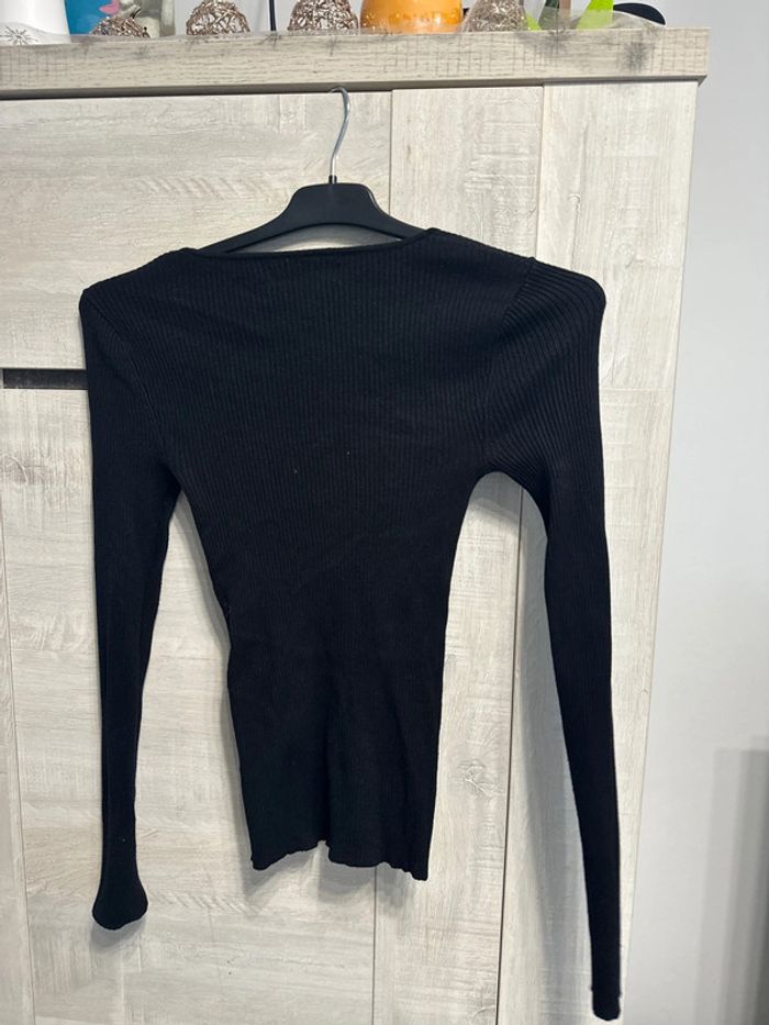 Pull noir amisu taille XS - photo numéro 2
