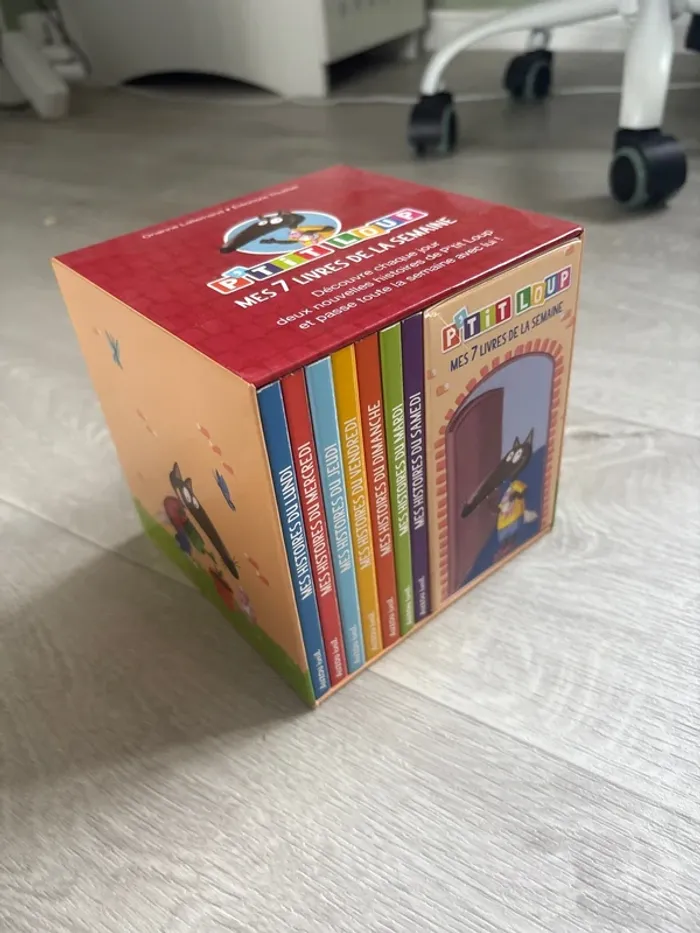 P’tit loup mes 7 livres de la semaine