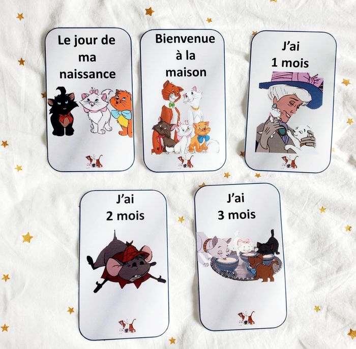 Cartes étape - Les Aristochats - photo numéro 2