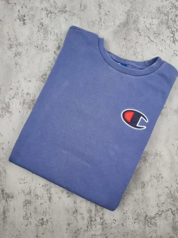 Sweat Champion mauve – Taille S Homme (mesures en photos)