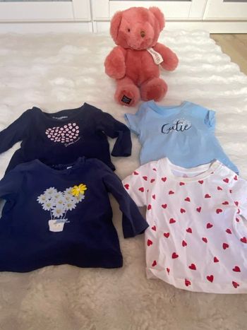 Lot de 4 t-shirt 