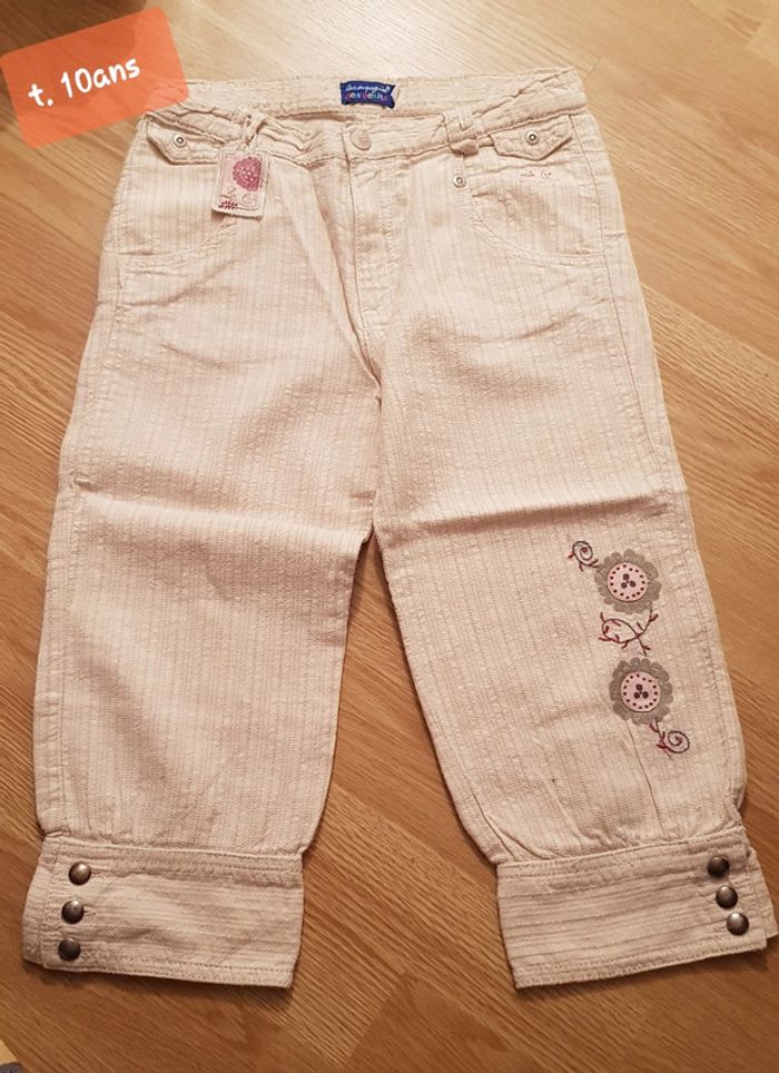 Pantalon fille la Compagnie des Petits  10 ans