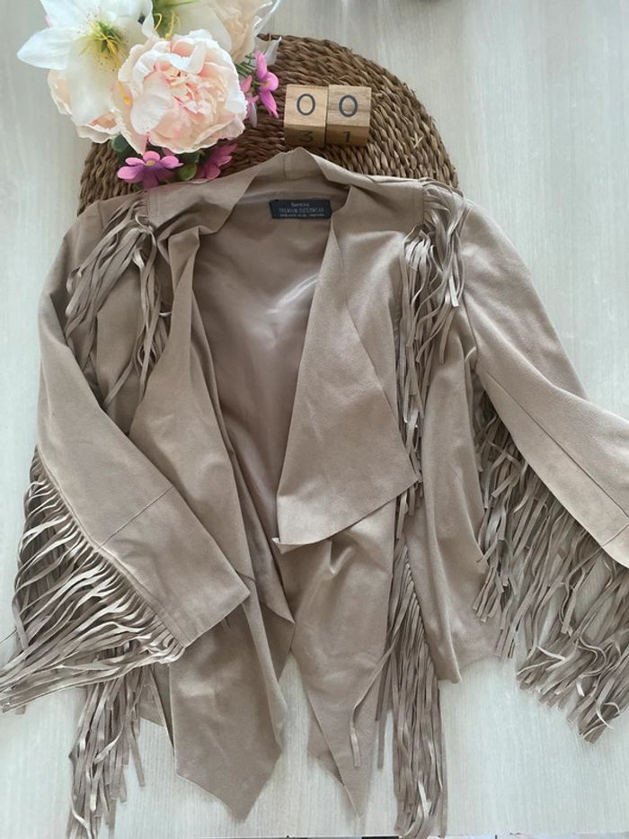 Veste fine à frange - photo numéro 2