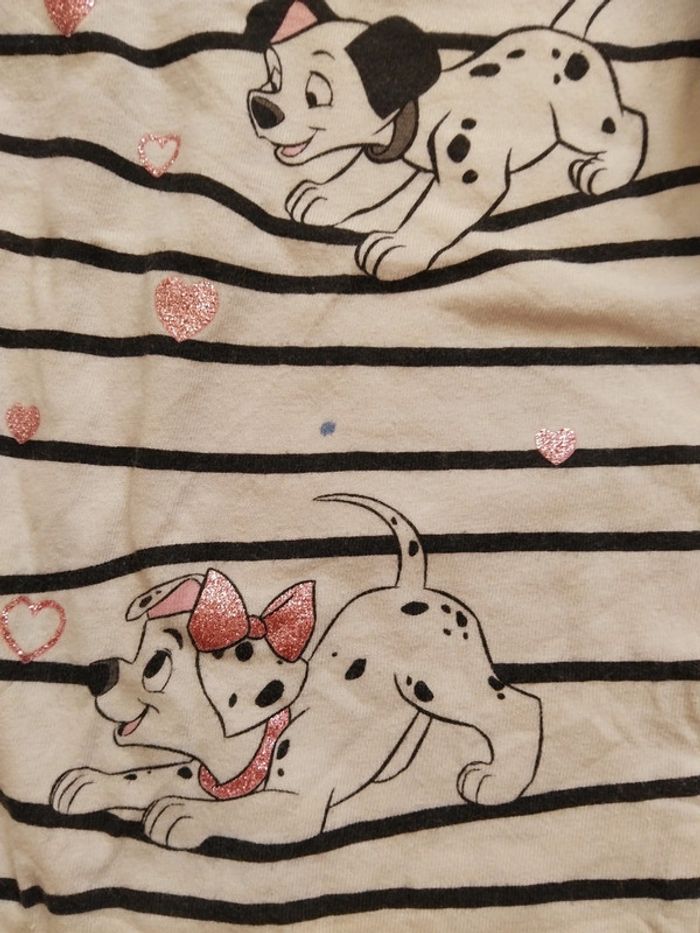 Sous pull fille 101 dalmatien, Disney, 24 mois - photo numéro 2