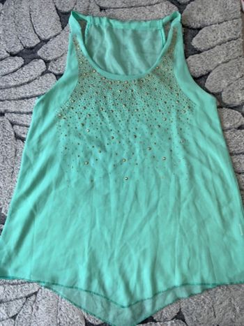 Débardeur femme strass