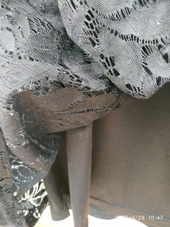 👗 Robe en dentelle noire 10 ans "Punkidz" - photo numéro 5