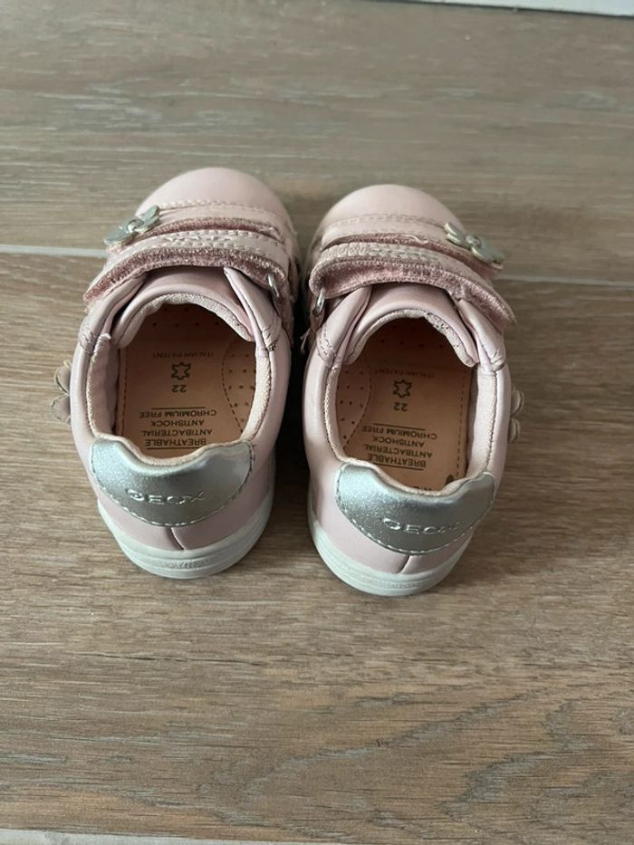 Baskets Geox rose avec scratch - photo numéro 5