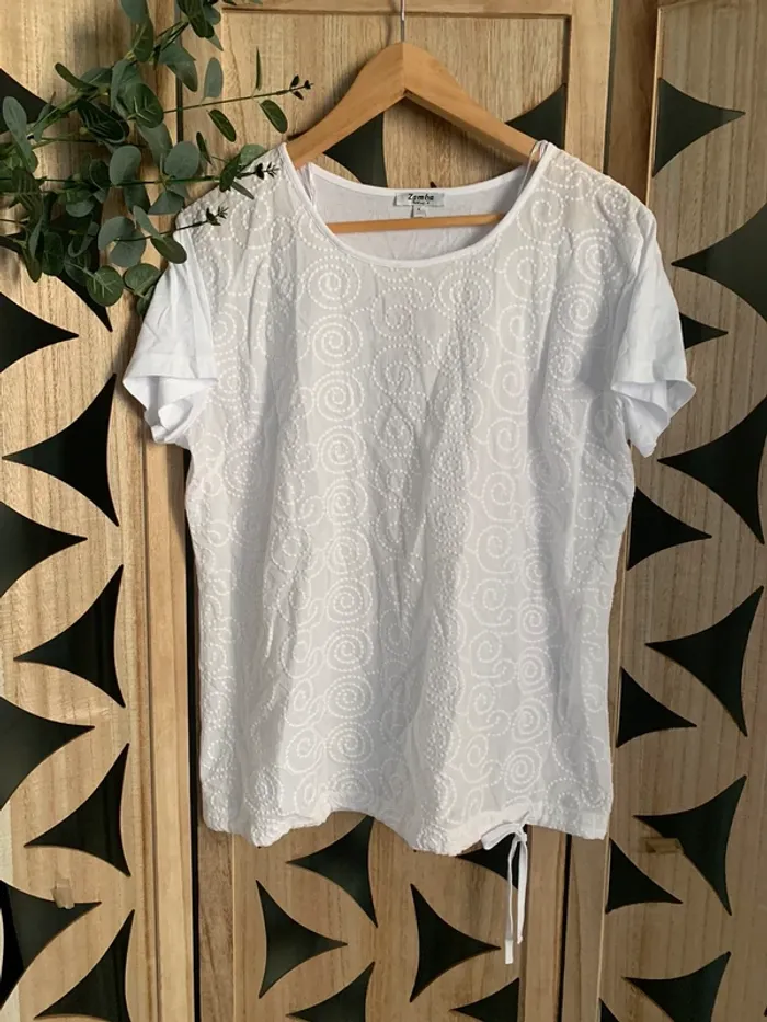 Blouse xl neuve blanche - photo numéro 5