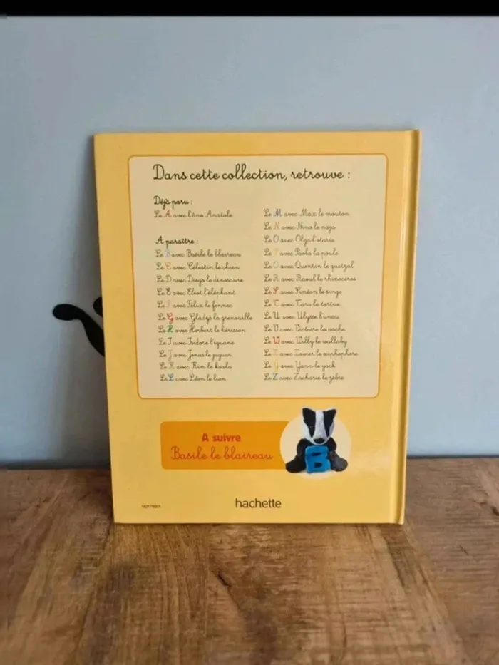 Livre enfant mon abécédaire des animaux découvre le A avec l'âne anatole - photo numéro 7