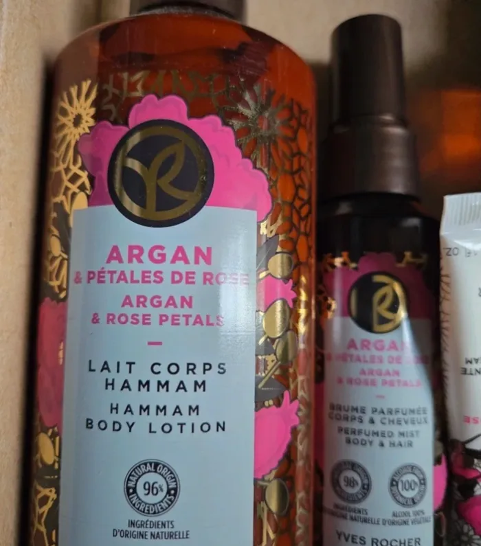Coffret Yves Rocher – Argan & Pétales de Rose – Neuf - photo numéro 3