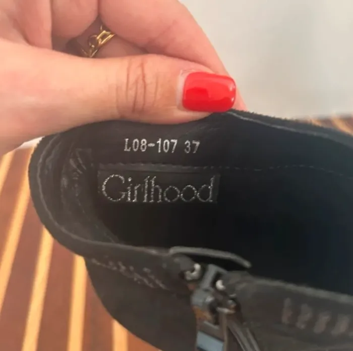Girlhood bottines noires à strass, femme pointure 37 - photo numéro 4