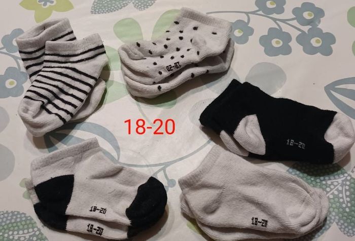 Lot chaussettes en 28-20
