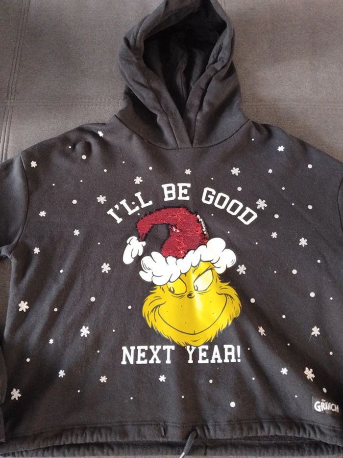 Sweat à capuche Le Grinch