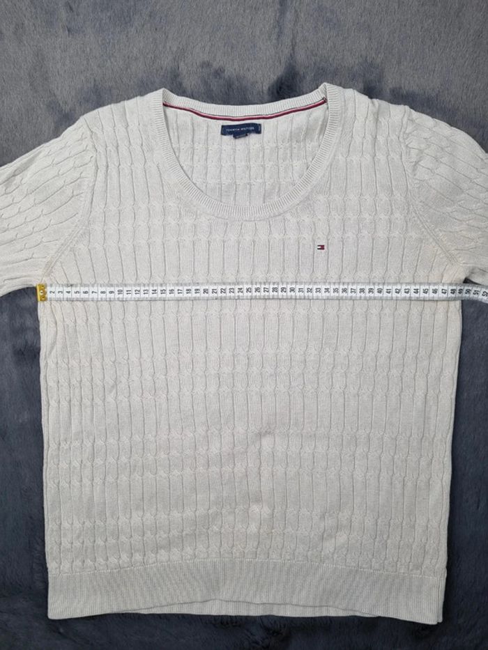 Sweat Tommy Hilfiger beige, M Femmes - photo numéro 8