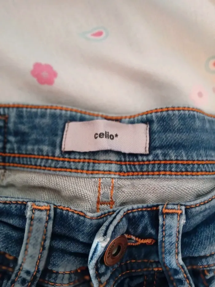 Joli bermuda bleu. Taille 36. Celio - photo numéro 13