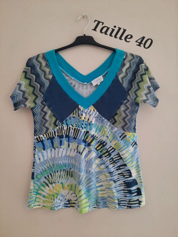 Tee shirt blouse Chrismas's  T 40