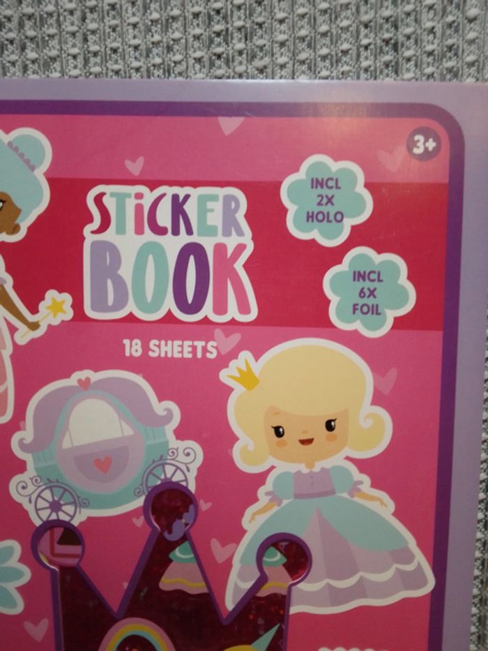 Sticker Book "Princesse" (couronne) - photo numéro 2