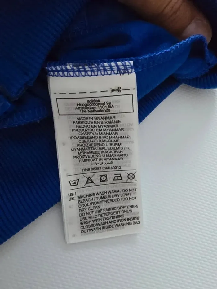 Ensemble jogging adidas bleu - photo numéro 5