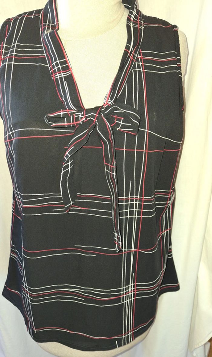 haut blouse femme noir