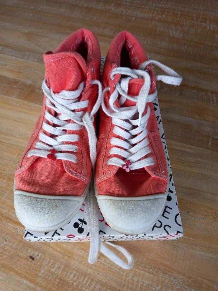 Baskets montantes femme Le Temps des cerises