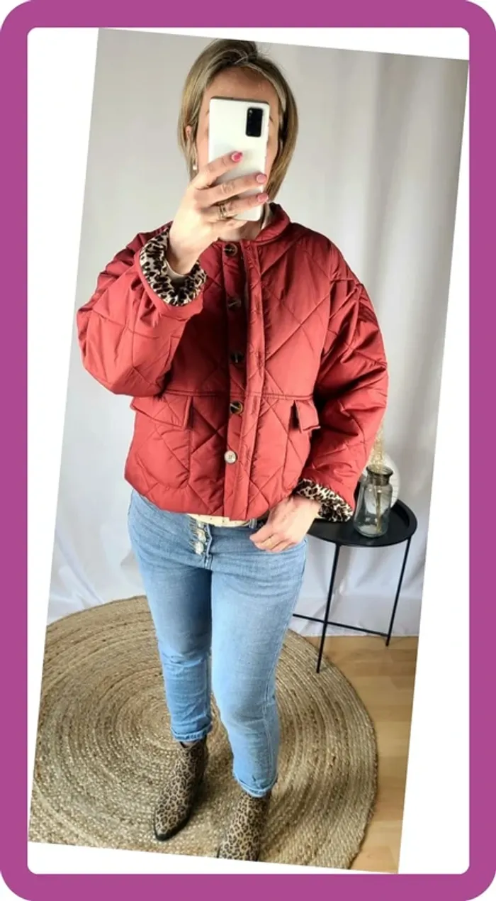 Veste matelassée, NEUVE avec étiquette - photo numéro 2