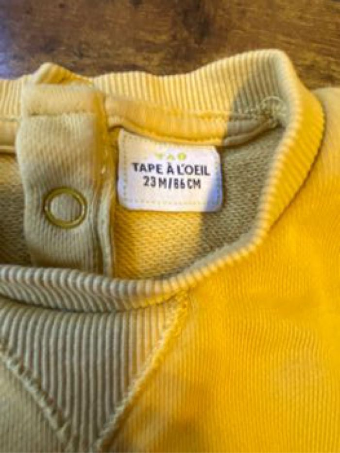 Pull jaune - photo numéro 3