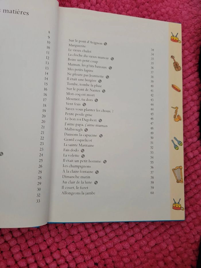 Livre xhanson et ronde avec partition parole et geste - photo numéro 11